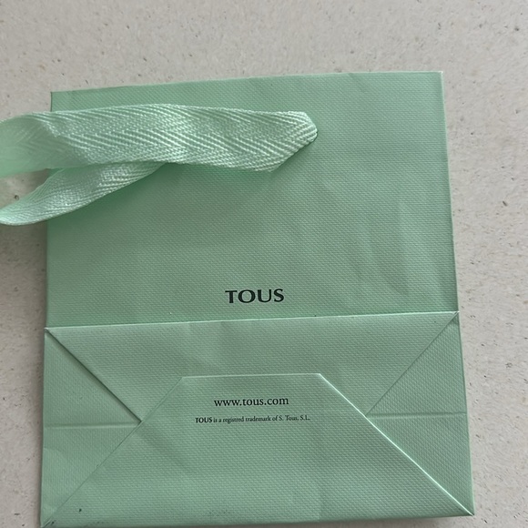 Two Mini Tous paper bags. Mint green. - Picture 2 of 6